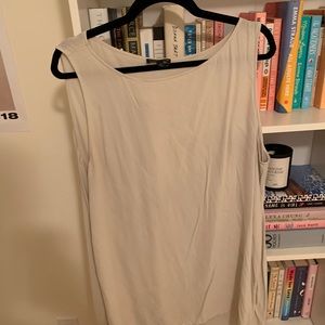 Eileen Fisher System Bateau Neck Shell, size XL